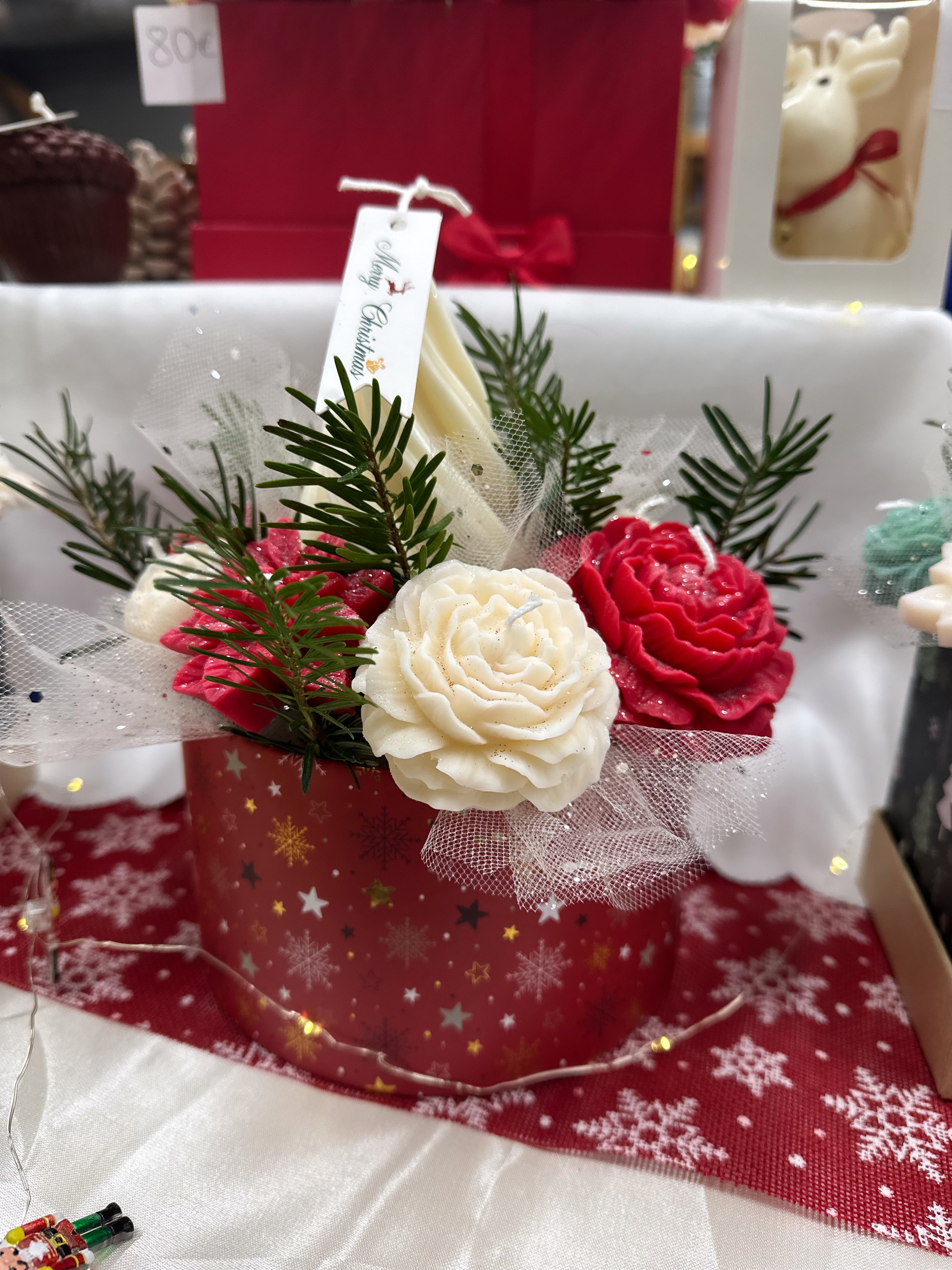 Coffret L - Féérie rouge et blanc