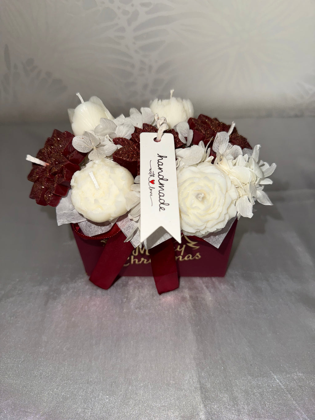 Coffret floral spécial Noël